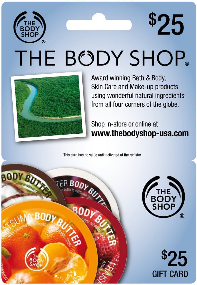 Body Shop Gift Card 3 Informative Ideas