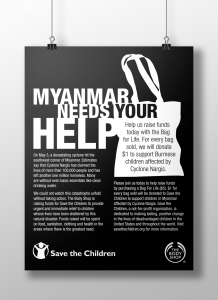Cyclone Relief Poster